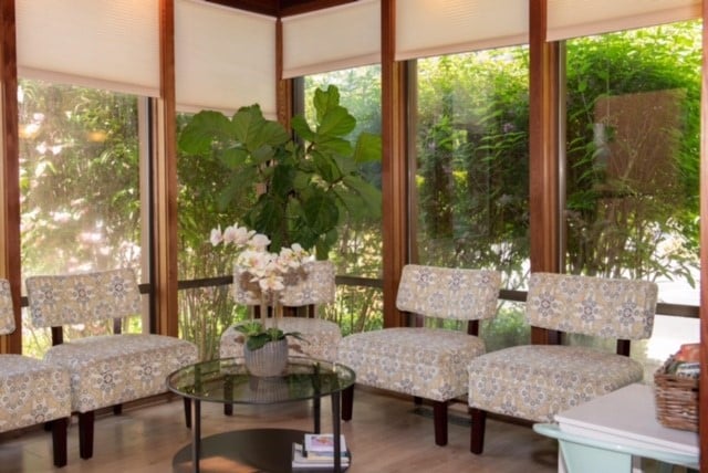 Reception area of Healdsburg Dental Office